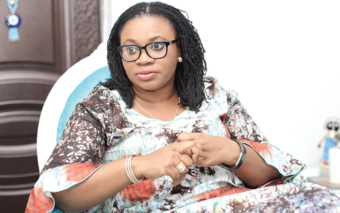Mrs Charlotte Osei — EC boss Mrs Charlotte Osei — EC boss